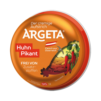 Argeta Huhn PIKANT, Aufstrich, glutenfrei